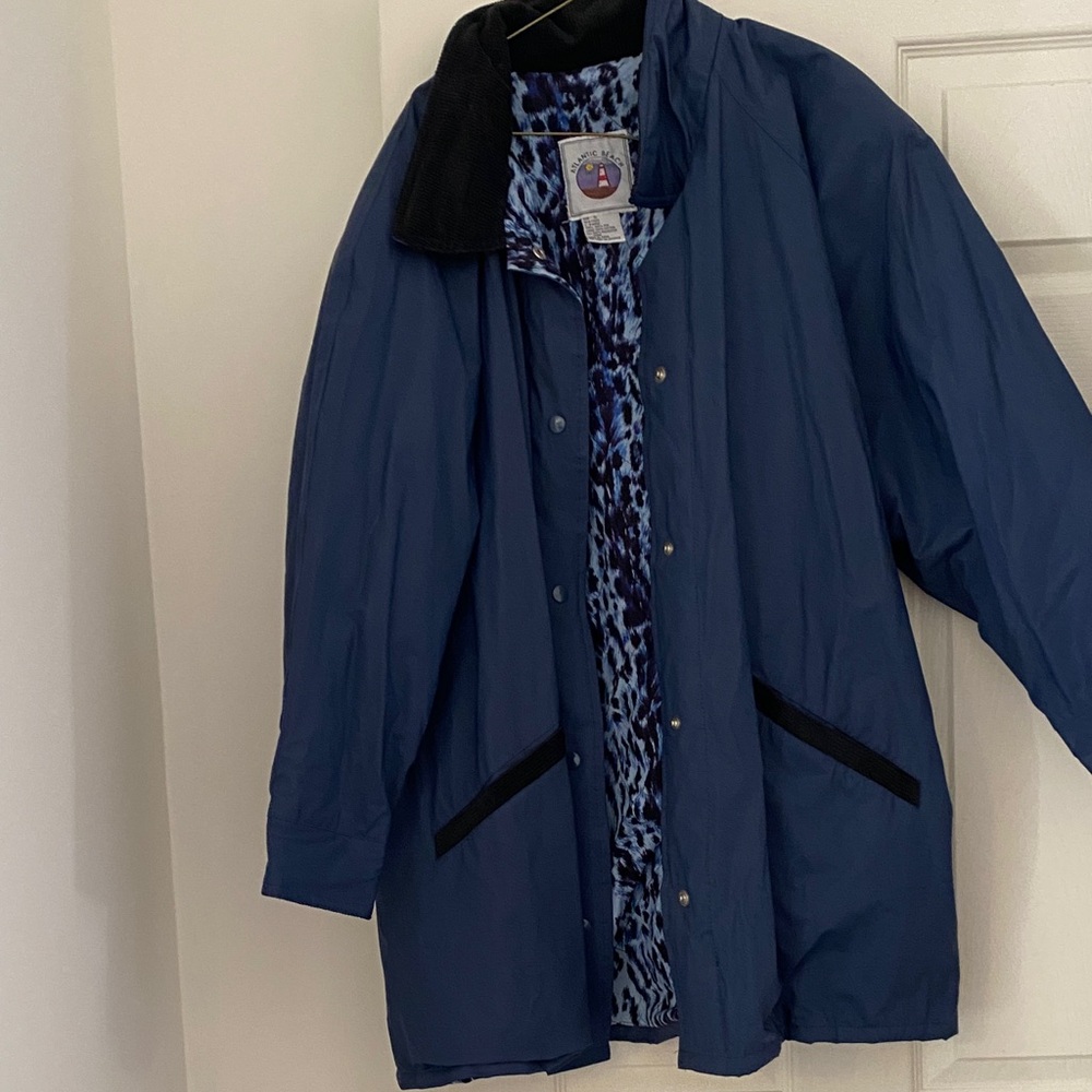 Women's Blue Utility Jacket